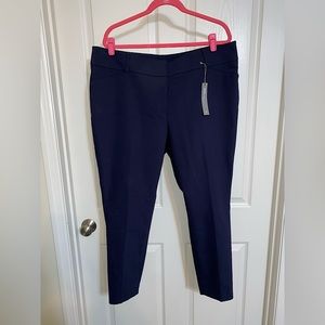 LOFT - Marisa Skinny Navy Blue Dress Slacks